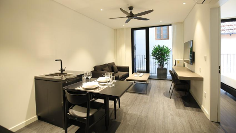 Modern one bedroom apartment for rent in To Ngoc Van Tayho