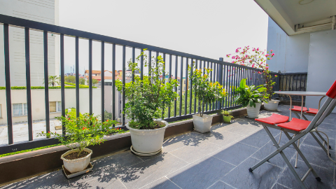 Amazing Balcony and full of daylight 03 bedroom apartment for rent in Tay Ho
