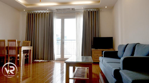 Balcony one bedroom apartment for rent in To Ngoc Van