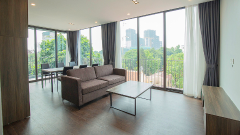 Brand new and modern 02 bedrooms apartment for rent in Tay Ho