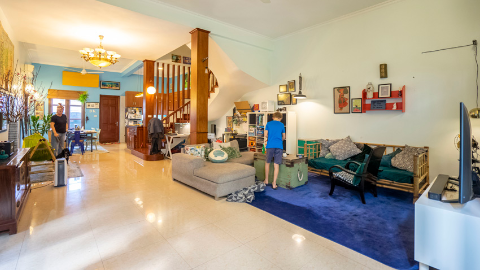 Gorgeous garden 4 bedroom house in Tay ho for rent