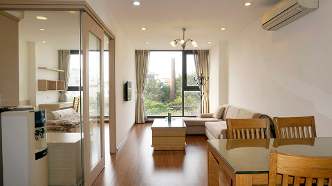 Bright 01 bedrooms apartment for rent in Hai Ba Trung Hanoi