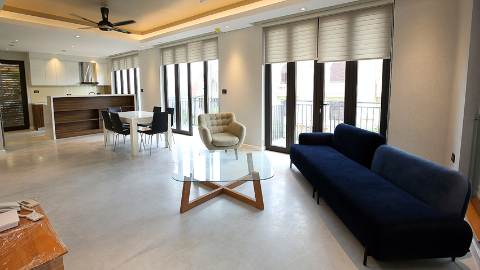 Simple style and full of light 02 bedroom apartment for rent in Tay Ho