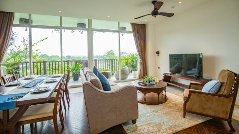 Cozy stylish 3 bedroom apartment in Tay Ho for rent