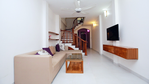 Elegant style 03 bedroom house for rent in Dang Thai Mai street, Tay Ho