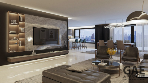 Modern concept and outstanding layout 02 bedroom apartment for rent in Tay Ho