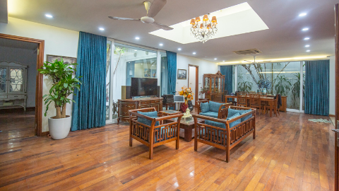 Modern-design 03 bedroom  house in Dang Thai Mai, Tay Ho for rent