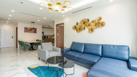 Duplex with Golf courseview 04 bedroom apartment for rent in Sunshine City