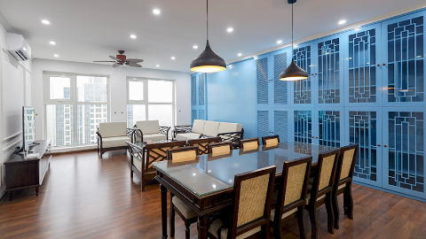 Bright and Cozy 03 bedroom apartment for rent at L3 Building, Ciputra