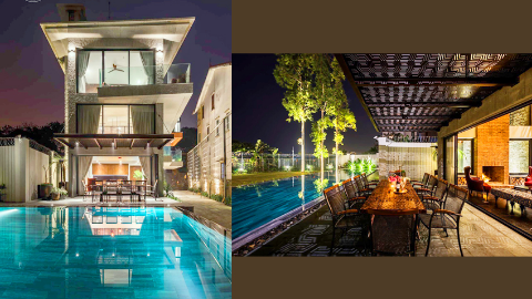 Modern design with wonderful swimming pool 04 bedroom house for rent in Long Bien