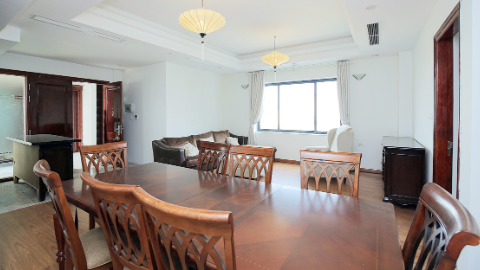 Good furnished 2 bedroom apartment in Truc Bach for rent