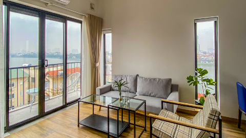 Brandnew with good light 01 bedroom apartment for rent in Tu Ho, Tay Ho