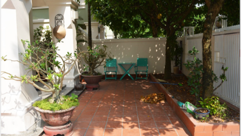 Green view with spacious 05 bedroom house for rent at T block Ciputra, Ha noi