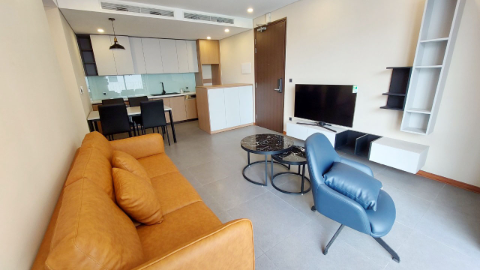 Brandnew with bright tone 02 bedroom apartment for rent in Tay Ho, West lake