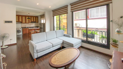 Bright 02 BRS apartment for rent in Tay Ho, Hanoi