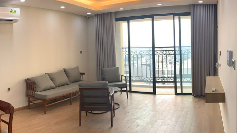 Simple style 03 bedroom apartment for rent at Dleoroi Solei Building Tay Ho