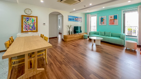 Cozy stylish 2 bedroom apartment in To Ngoc Van , Tay Ho for rent