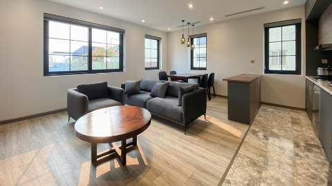 High-quality serviced 2 bedroom apartment in Yen Phu Tay Ho for rent