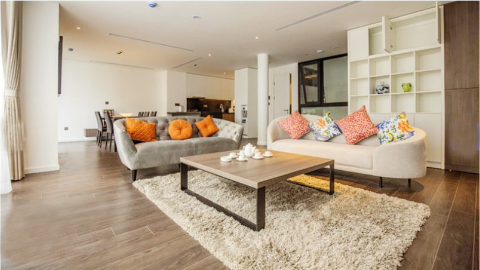 Brandnew with duplex design 03 bedroom apartment for rent in Tay Ho West lake