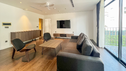 Brandnew with open balcony 02 bedroom apartment for rent in Truc Bach Ba Dinh