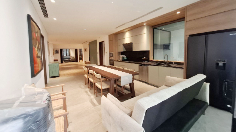 Brandnew with modern design 04 bedroom apartment for rent in Tay Ho West lake