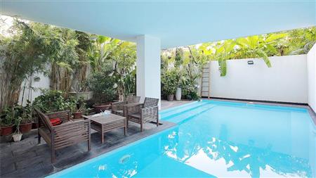 Pool in building