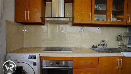 Kitchen with oven