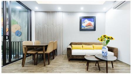 Stunning 01 bedroom serviced apartment in Quang An for rent
