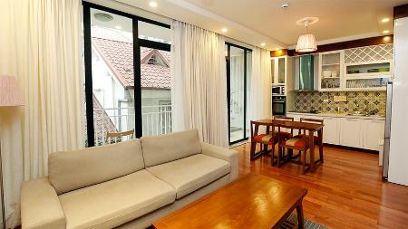 Lovely 02 bedroom apartment Westlake Tay Ho for rent,balcony