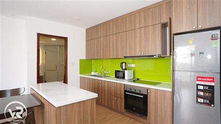 The built-in oven