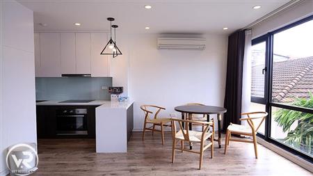 Kitchen with oven