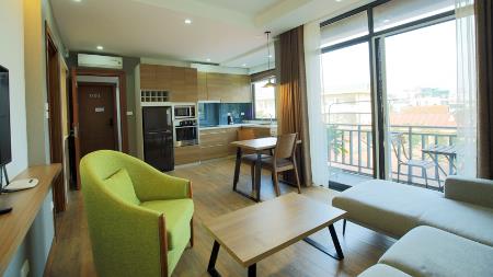 Modern and quality 01 bedroom apartment for rent in Tay Ho