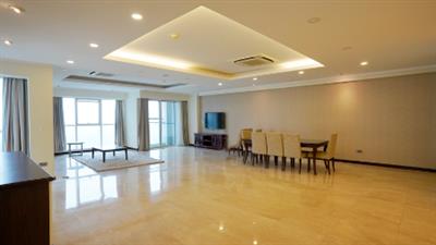 Grand 04 bedrooms apartment for rent in Ciputra Hanoi, modern furnitured