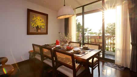 Breathtaking lake view apartment for rent in Westlake Hanoi with 02 bedroom