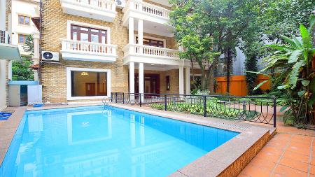 French style 04 bedroom home with swimming pool and garden