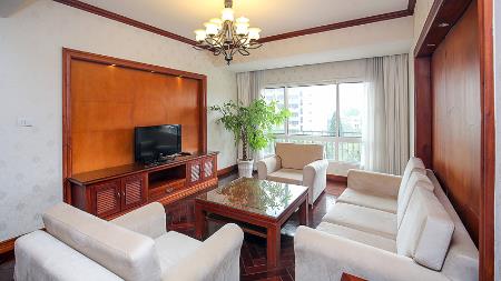 Terrace & Bright 02 bedroom apartment for rent in Tay Ho