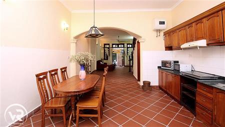 Kitchen and dining area