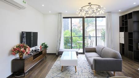 Dreaming & big balcony 03 bedroom apartment  in Tay Ho, Quang An for rent.