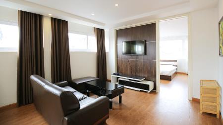 Bright & Style 02 bedroom apartment for rent in Xuan Dieu, Tay Ho