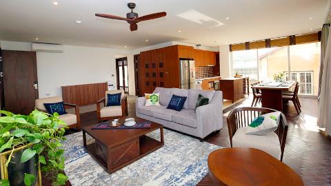 Big balcony 03 bedroom with large size apartment for rent in Tay Ho
