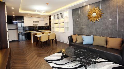 Dleroi Solei project 03 bedroom apartment for rent in Tay Ho