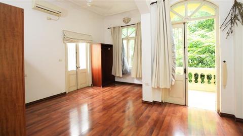 Garden & front yard 04 bedroom house for rent in To Ngoc Van, Tay Ho