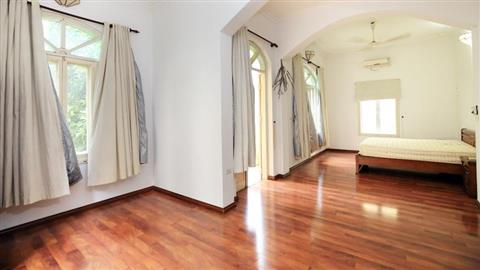 Garden & front yard 04 bedroom house for rent in To Ngoc Van, Tay Ho
