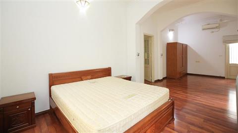 Garden & front yard 04 bedroom house for rent in To Ngoc Van, Tay Ho