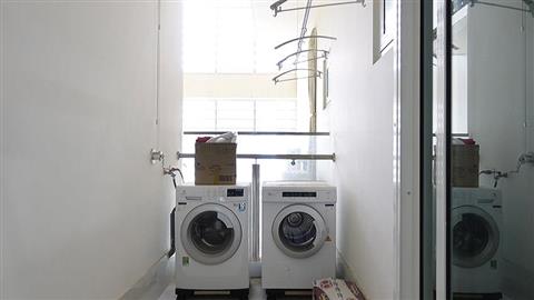 Washer and dryer